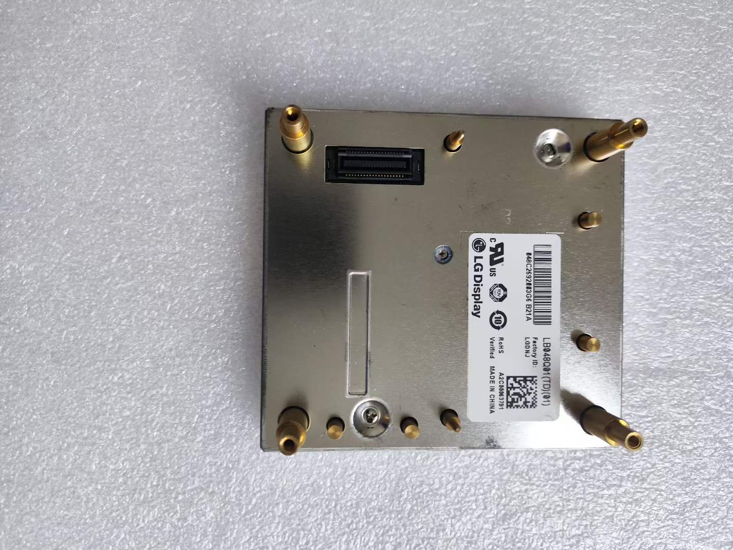 LG 4.8Inch Car LCD Display with 400 cd/m² Luminance 240 × 257 Pixel Number and 40PIN Connector for Automotive