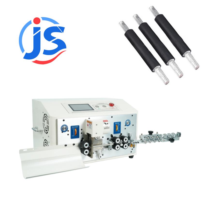 Round Sheathed Copper Cable Cutting Machine Multi Core Copper Wire Stripping Machines
