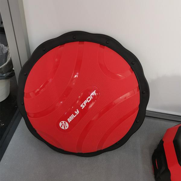 PVC 58cm Gym Balance Training Equipments Half Exercise Ball Antiskid Fitness Hemisphere