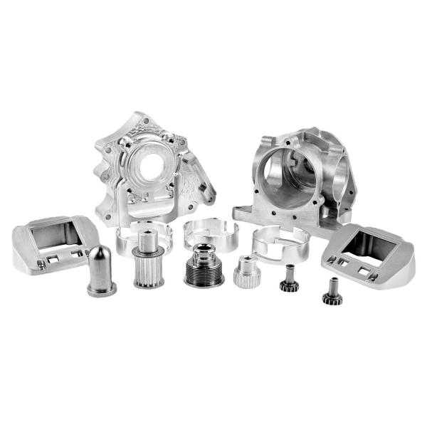 7075-T6 Structure du corps Le tour CNC Parties d'usinage Cinq composants dynamiques d'axe