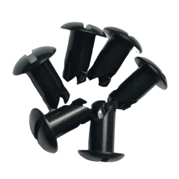 Bouton DZUS en aluminium noir pour le remplacement de pièces de voiture de course
