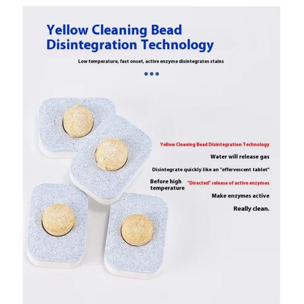 Three-in-One Household Detergent Soft Water Salt Cleaning Effervescent Tablets Special Dishwasher Tablets