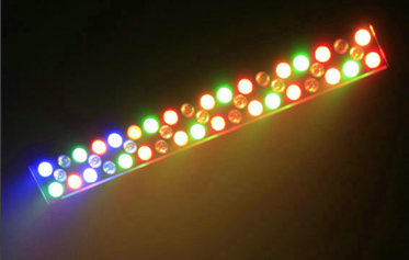 RGBWA Mixing Color Wall Wash LED Light Bar 15º / 25º / 35º / 45º Beam Angle 9 Channel
