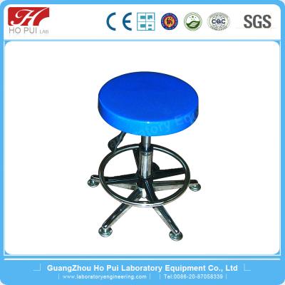 Adjustable Stainless Steel Lab Furniture , Alloy Plating Lab Stool Chair