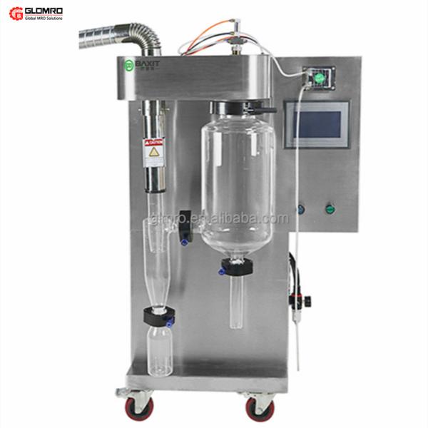 laboratório de aço inoxidável do pulverizador de pó do leite do secador do pulverizador de 220V 2L