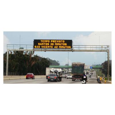 8*16 High Way Traffic Led Display Screens for Improved Visibility at 250-300m Distance