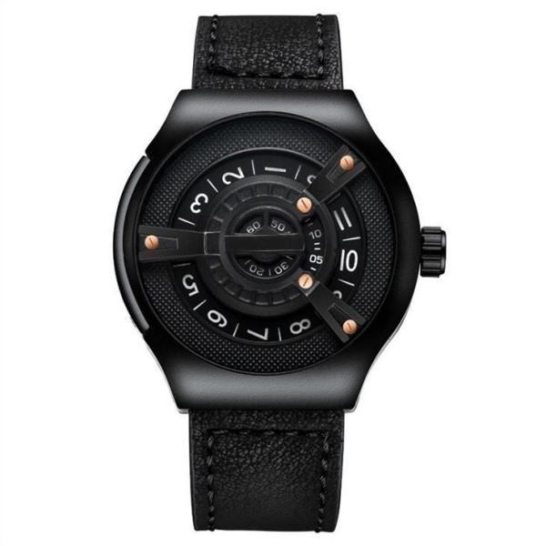 3BAR Waterproof Alloy Quartz Wrist Watch Mineral Glass 13mm Case