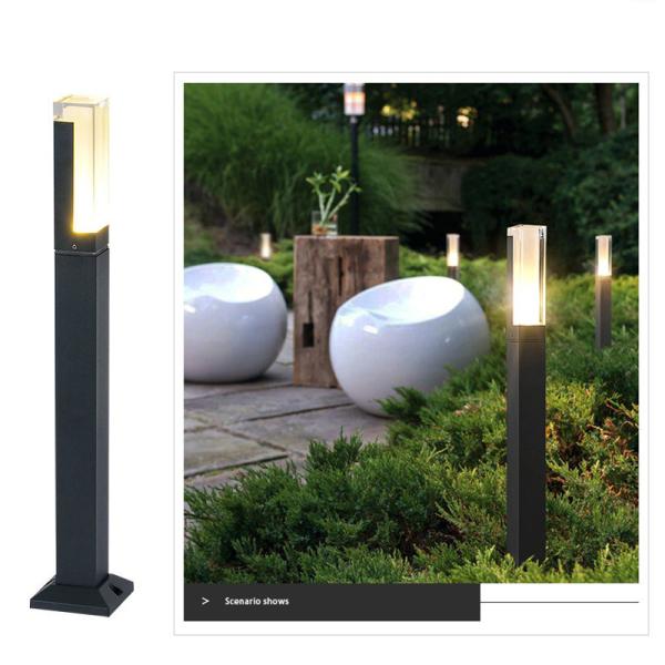 LED 7W IP54 Outdoor LED Garden Lights For Lawn Bollard Type Aluminum Shell