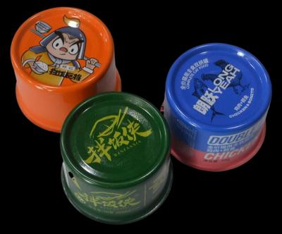 202 Caliber Round Tin Cans 50ml 2 Piece Cans For Customization Adjustable Height