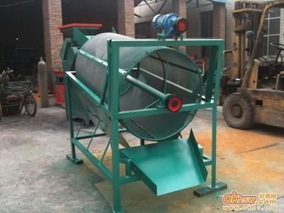 Small impact and vibration drum trommel screen