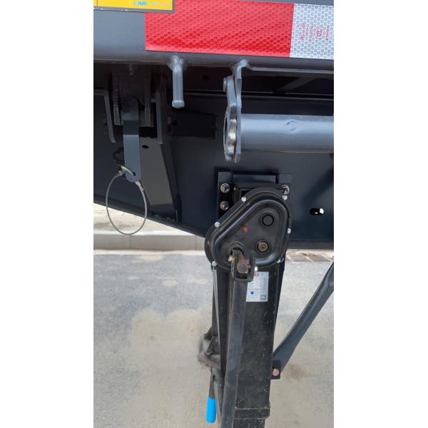 10m Car Axle CIMC Truck 3-Axle Fence Cargo Semi Trailer with Side Wall