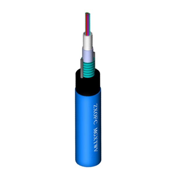 12 24 Core Mine Outdoor Fiber Optic Cable Central Loose Tube MGXTWV By 25 Years