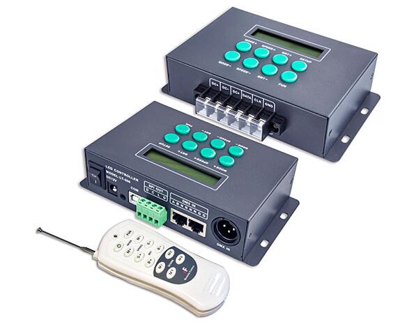 RGB светодиодный свет источники питания Свет DMX контроллер 10A 120/230VDC