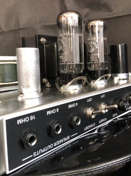 Custom 1964 Grand Bassman Black Panel Pre-CBS Guitar Tube Amp Head 50W, AA864 Circuit, Rare Variant