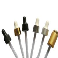 Taille adaptée aux besoins du client rechargeable en verre du compte-gouttes 30ml 50ml d'huile essentielle de Portable