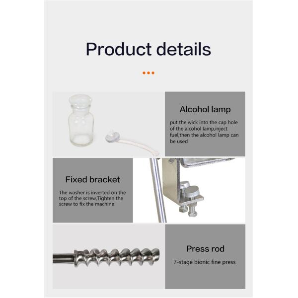 3KG Thailand Coconut Oil Cold Press Machine Manual Oil Expeller Small Manual Hydraulic Oil Press 98%-100%