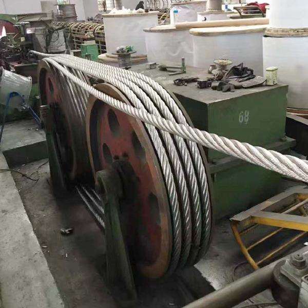 Guaranteed Stainless Steel Wire Rope Cable for Hoist/Crane/Marine Steel Core 7 Wire/19 Wire Construction and Long-Lasting
