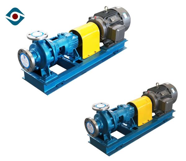 Cast Iron High Efficiency Horizontal Chemical Pumps Single Stage Explosion Proof Motor