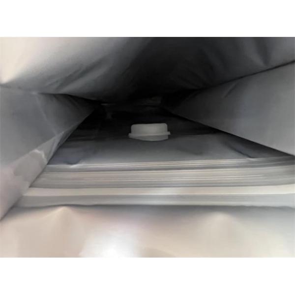 Custom Logo Kraft Coffee Packaging Pouch 120 Microns With Valve