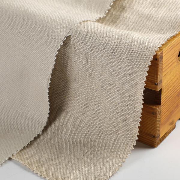 Factory's Top Selling 100% Linen Woven Fabric Heavyweight Pure Color Thick Comfortable Organic Material for Girls' Dresses Plain