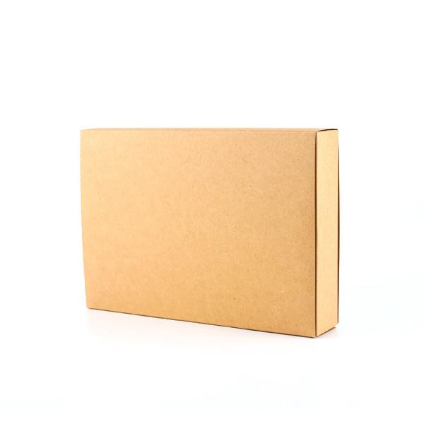 Caixa de biscoitos de papel kraft ecológico para embalagens de alimentos
