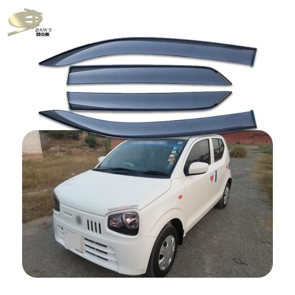 Injection Window Vent Shades For SUZUKI ALTO 5 Door Hathback Japan Type 2014