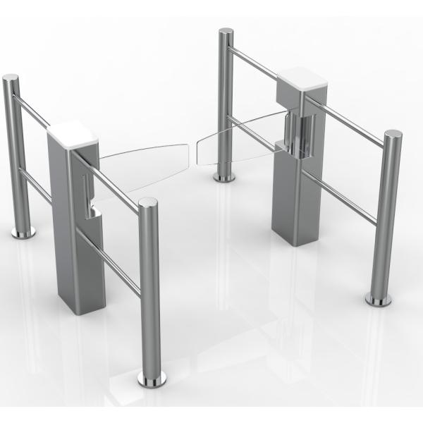 1.5s Stainless Steel Swing Turnstile Gate IP54 Protection with RS485/TCP/IP Communication interface