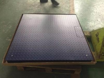 Altura industrial resistente da plataforma do perfil baixo 80mm das escalas de peso do assoalho
