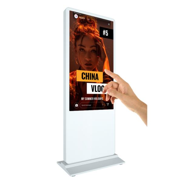 digital screens lcd display 32 inch stand vertical infokiosk healthcare kiosk