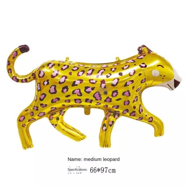 Balão inflável da folha das decorações do partido dos brinquedos de Cat Dog Tiger Giraffe Elephant do aniversário das crianças do balão de Wholesal