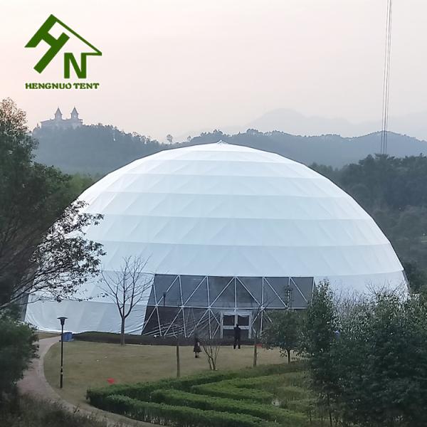 1000-5000 Seater Outdoor Used Giant Dome Tent PU leather cover Shelter