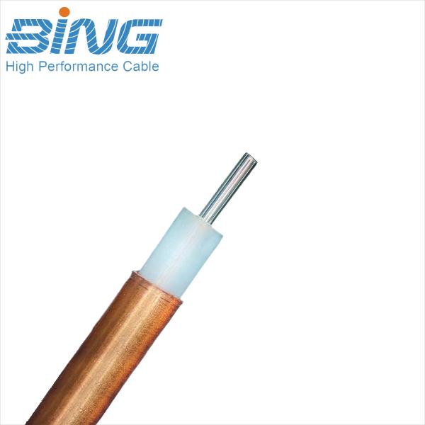 0.250 Low Loss Semi‑Rigid Coaxial Cable 50 Ohm SR-250C-LL Feeder Cable for RF System