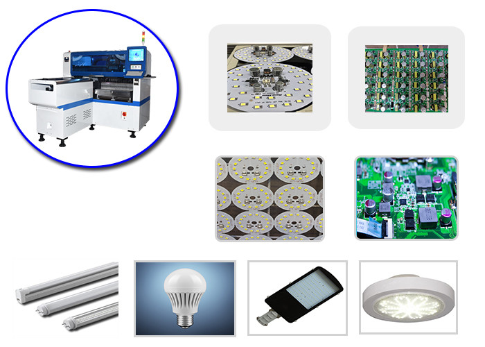 Выбор машины 45000 CPH установки объектива SMT СИД Downlight и машина места