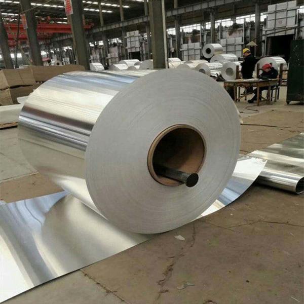 Folha de alumínio 8011 1235 da bobina de 40 mícrons produto comestível de 3004 rolos
