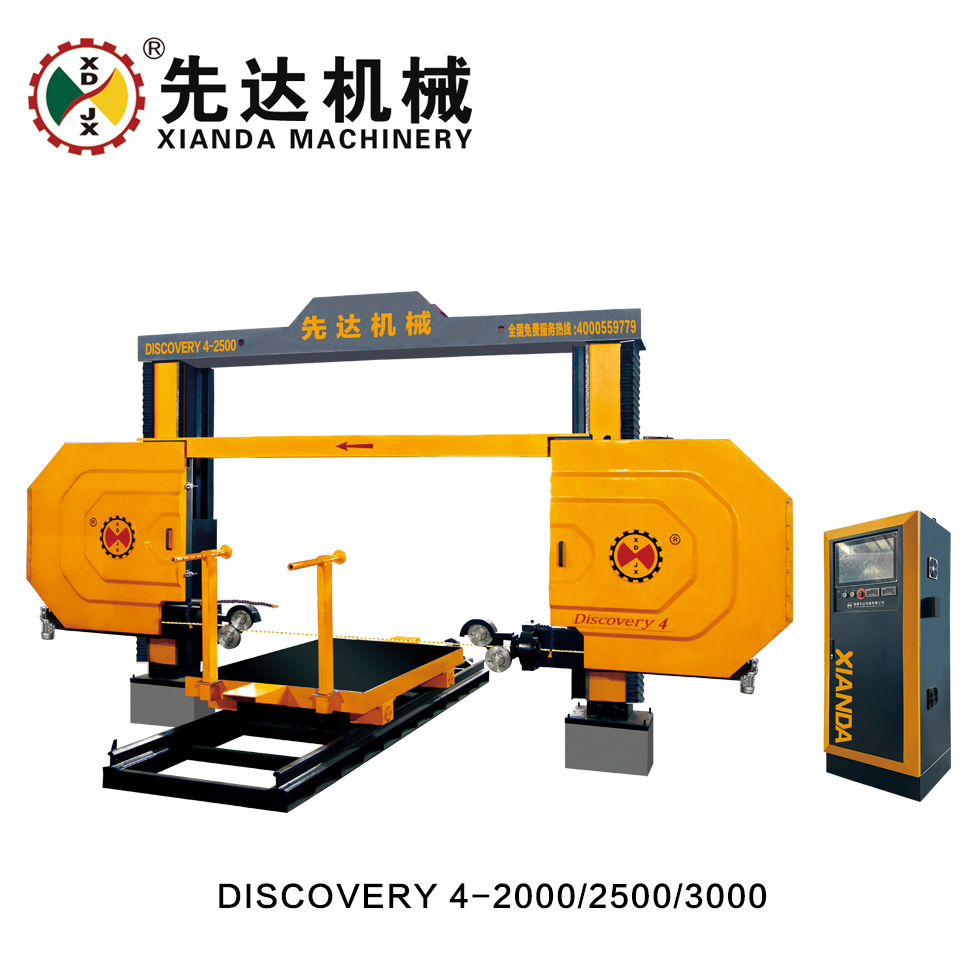 4 Axis CNC Diamond Wire Saw Machine for Granite and Marble Stone Cutting