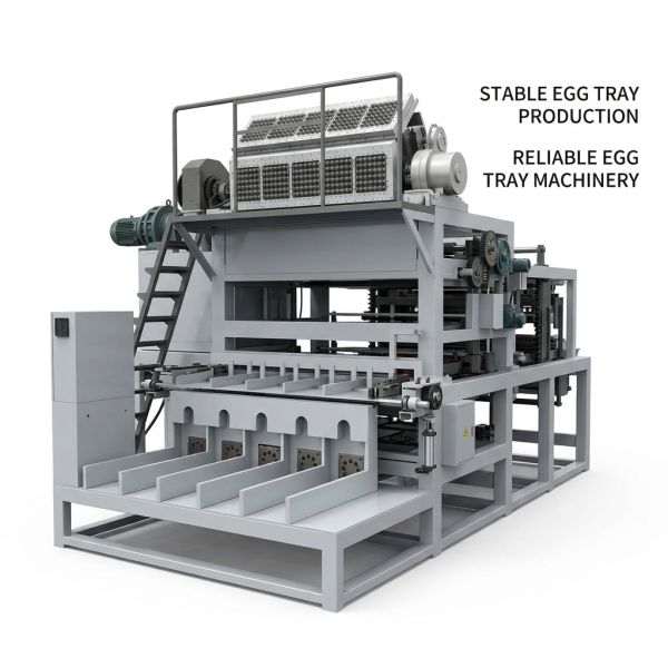 2500-5000pcs/h Apple Tray Paper Egg Tray Machine Egg Carton Production Line Energy Saving PLC Controlled