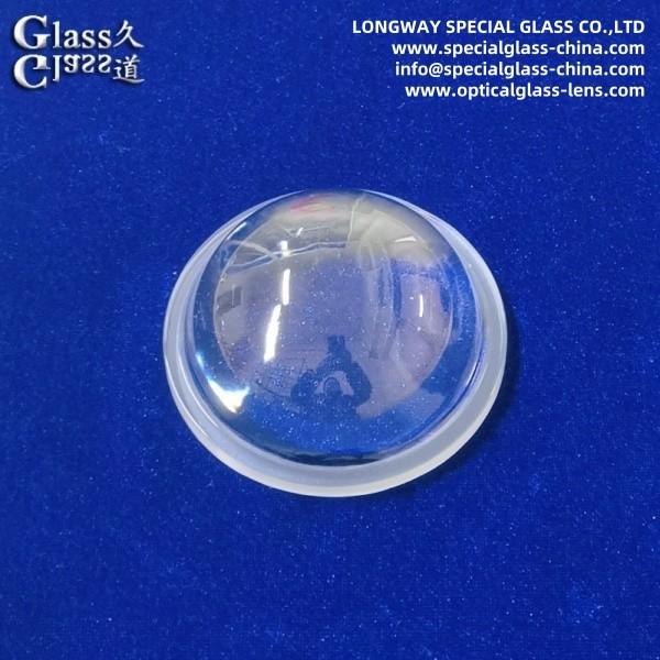 Custom UV Resistant Borosilicate Glass Light Cover For Industrial Lighting
