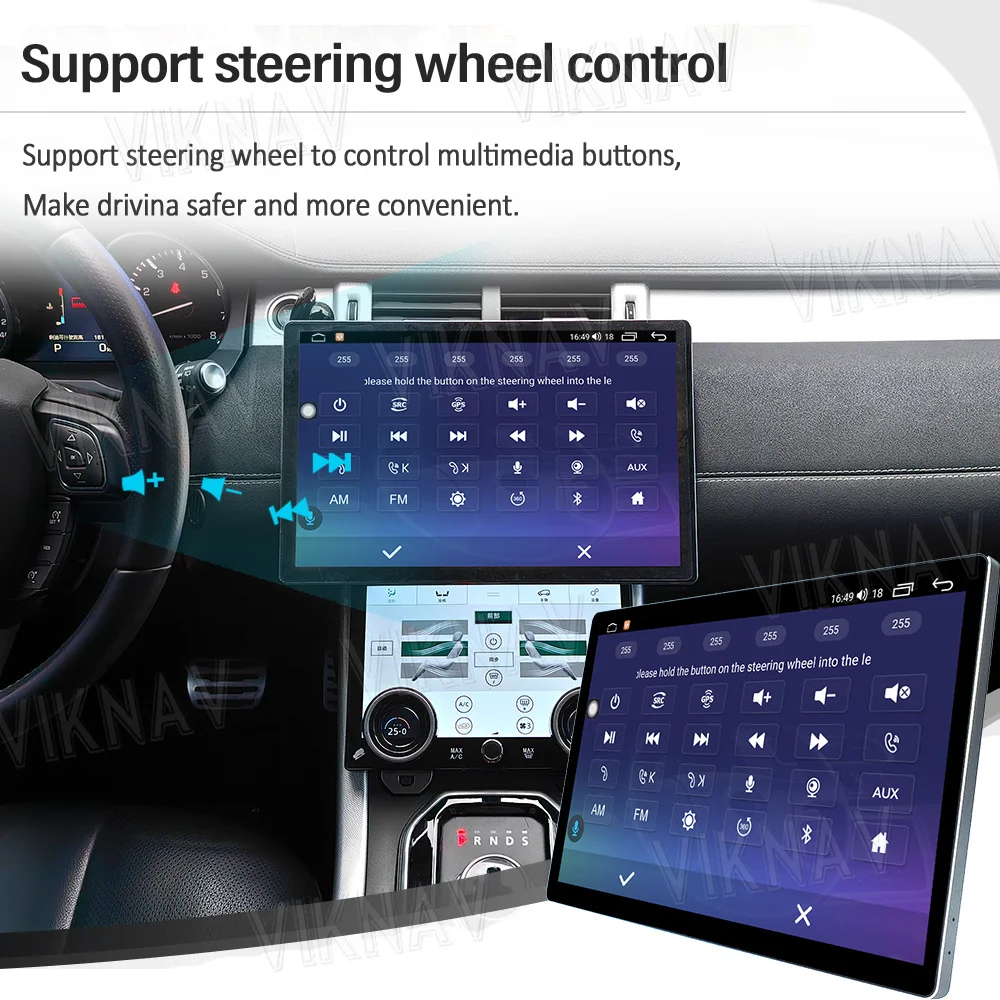 13.1 дюймовое авторадио для Android для Range Rover Vogue L322 V8 2002-2012 Главное устройство GPS навигация сенсорный экран Carplay