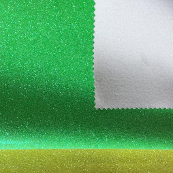 Garment Glitter Effect Wallpaper Fashionable Customized Color Anti Bacteria