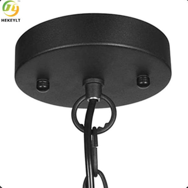 Свет приведенный нордического утюга черный привесной используемый для комнаты прожития ресторана