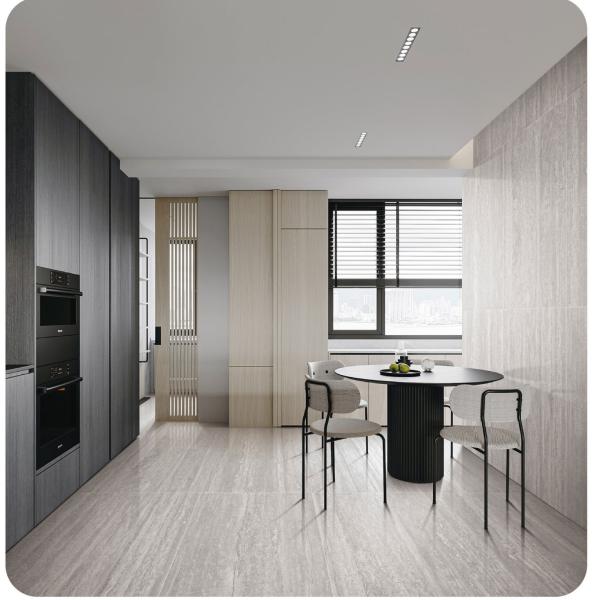 Resistente ao desgaste físico,Hole Rock 6x12dm Face de bebê porcelana vidrada para piso de área de lazer do apartamento