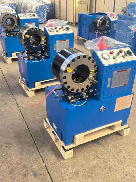 DX68 Mobile Hydraulic Hose Crimping Machine with New Technology Forging Process and 220v/240v/380v/415v Voltage Options
