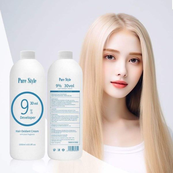 1000ml Développeur Professionnel au Peroxyde Crème Oxydante pour Cheveux Naturels OEM/ODM