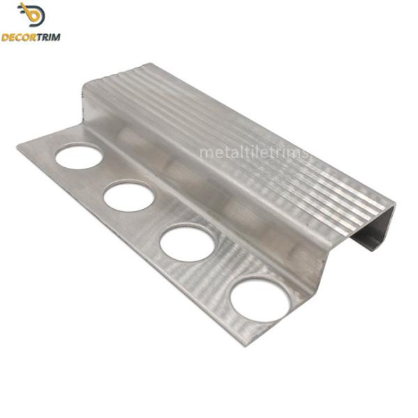 20mm Porcelain Tile Trim Bullnose Tile Trim Lowe'S Stair Nosing Tile Trim Silver