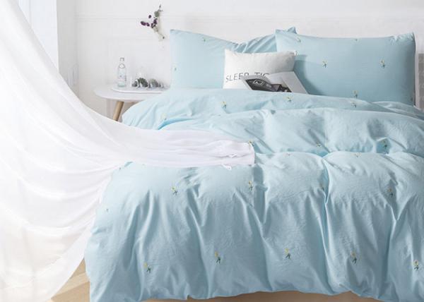 Real Simple Washed Twin Size Bedding Sets Soft 4 Pcs 100% Cotton Sample Available