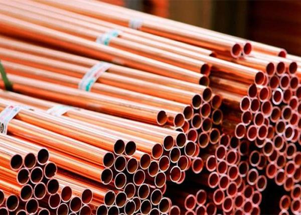 C71500 C70600 Copper Tube Heat Exchanger , Refrigerator Copper Pipe Heat Exchanger
