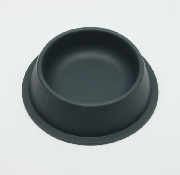 Round Custom Silicone Plastic Pet Bowls FDA Food Grade  Eco - Friendly