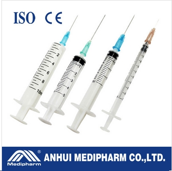 Syringes +Needle for injection