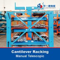 Repositório manual telescópico de cantilever Repositório manual de tipo cranked para materiais longos