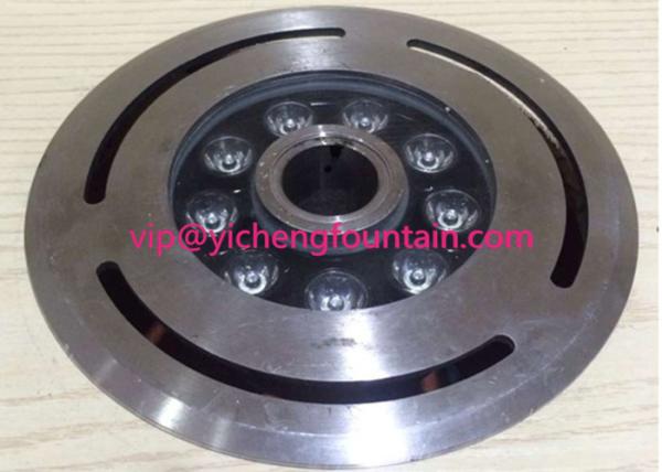 220mm Dia. Underwater Pond Light With Drain 32mm Middle Hole 12 Watt Submersible Type